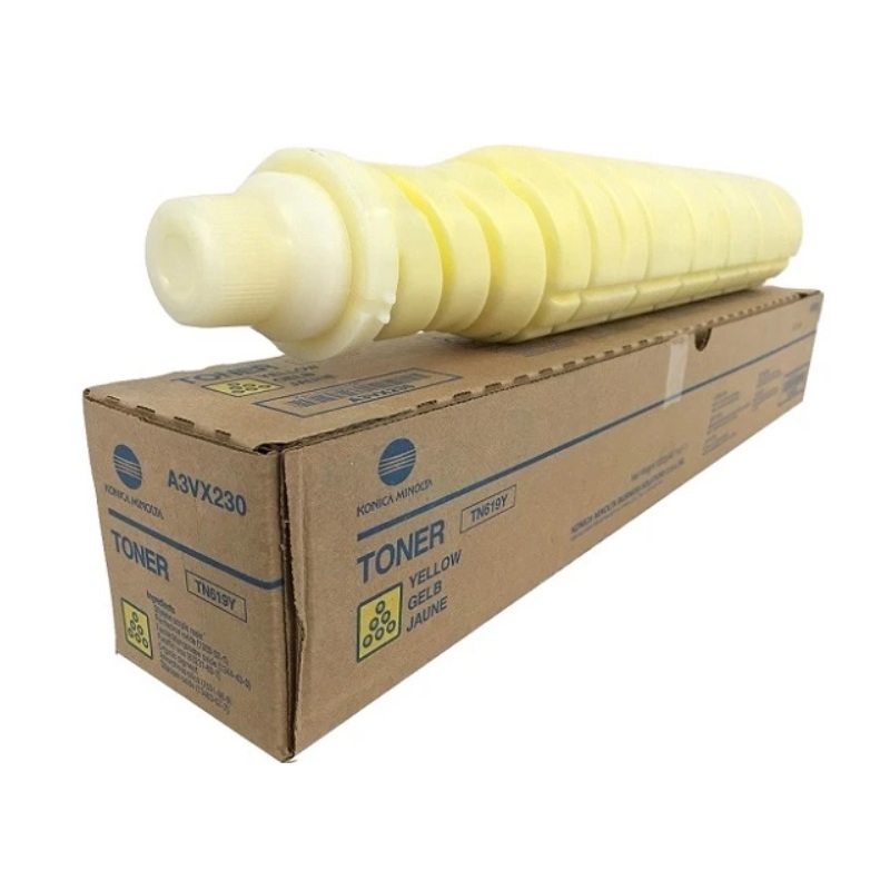 Konica Minolta TN-619 Yellow Toner