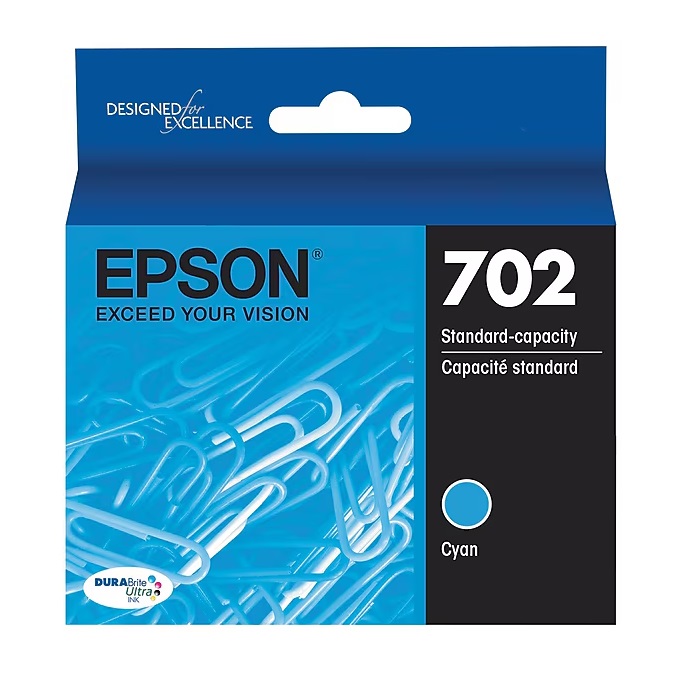 Epson 702 Cyan Ink