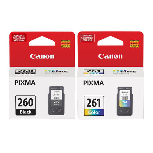 Canon PG-260 Black & CL-261 Colour Ink