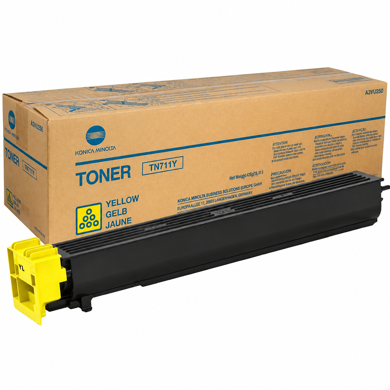 Konica Minolta TN-711 Yellow Toner