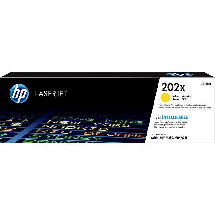 HP 202X Yellow